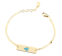 Bracelet Le Bebé Child Primegioie in Yellow Gold PMG020 - PMG020